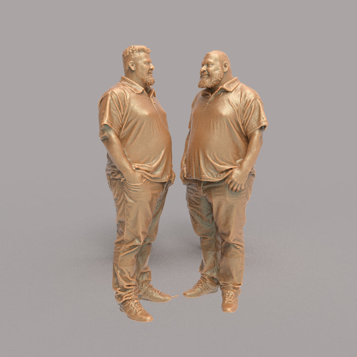 MM4305 2 Large Males Gossiping