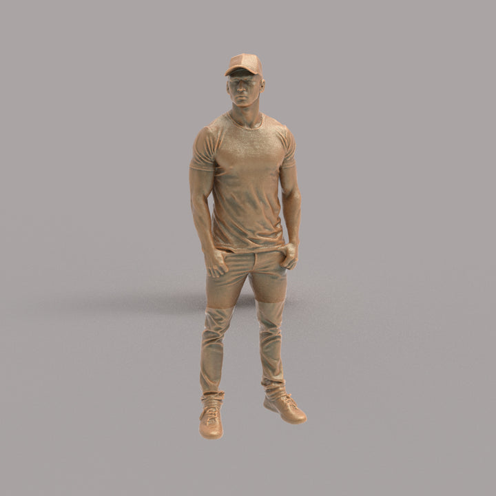 MM4307 Young Male wearing Tshirt