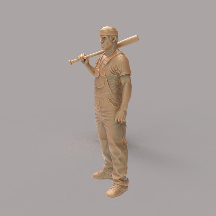 MM4317 Male with Baseball Bat