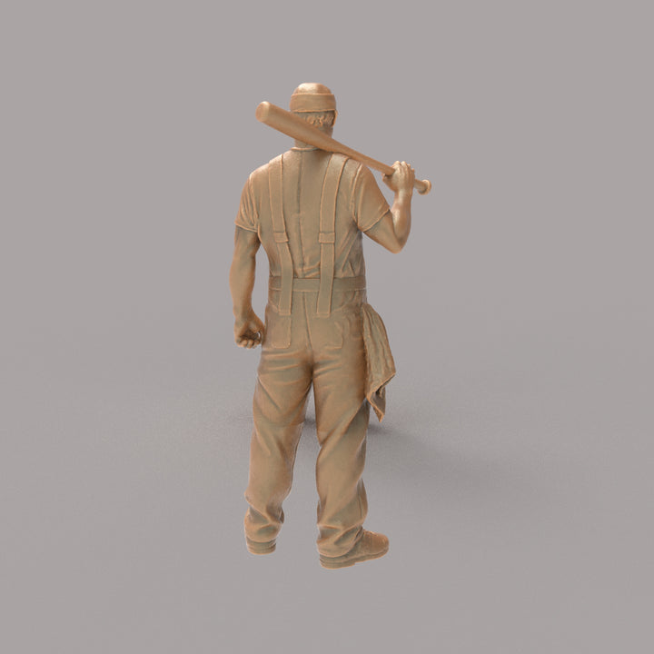 MM4317 Male with Baseball Bat