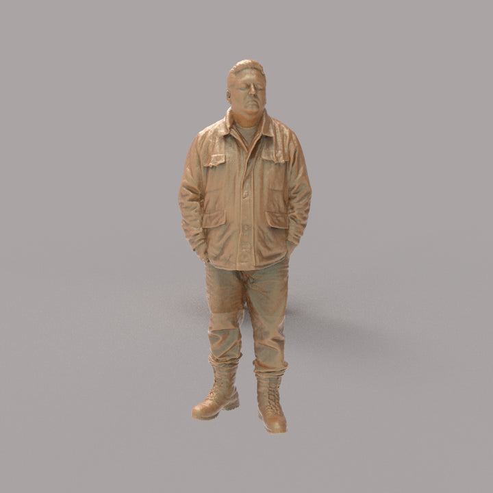 MM4318 Male Watching people