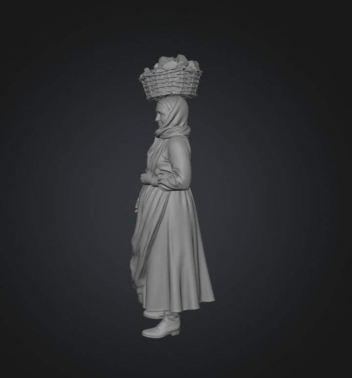 SW9214 Whitby Hawker collecting Fossils