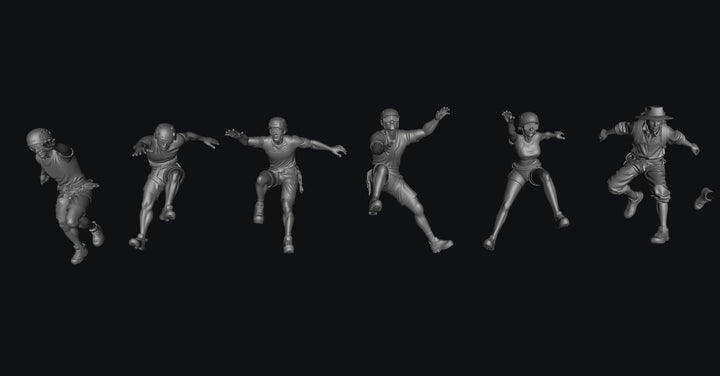 DL9235 Rock Climbers Group Download