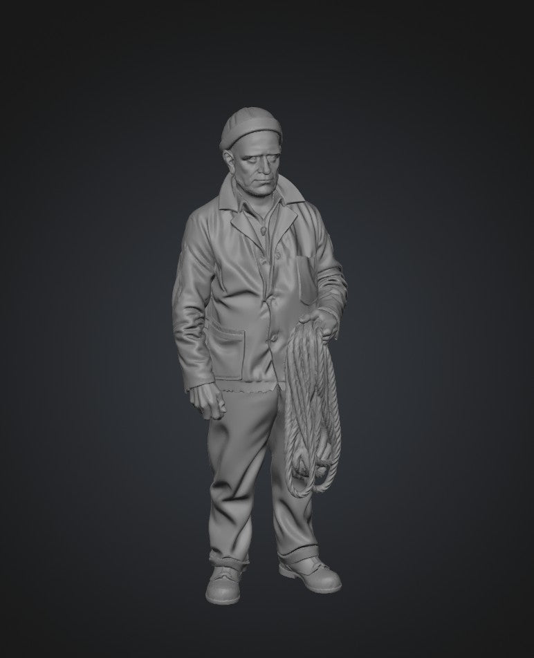 SW9244 16mm Fishing-Tug Boat Crew