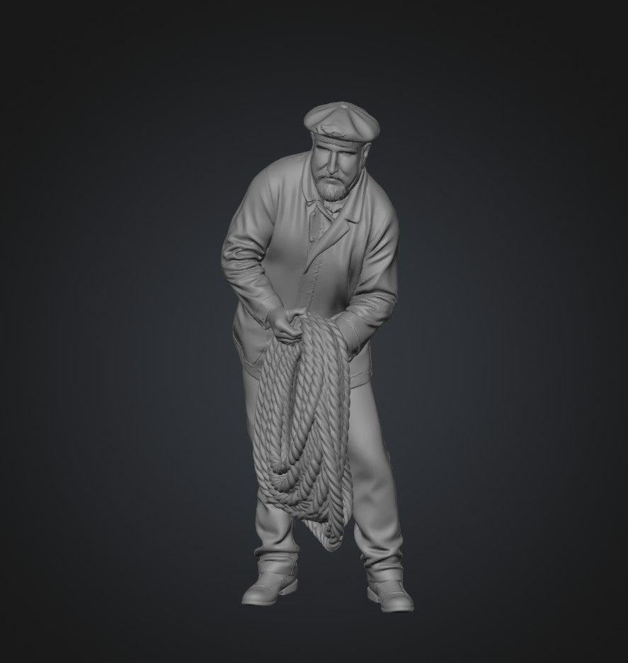 SW9244 16mm Fishing-Tug Boat Crew