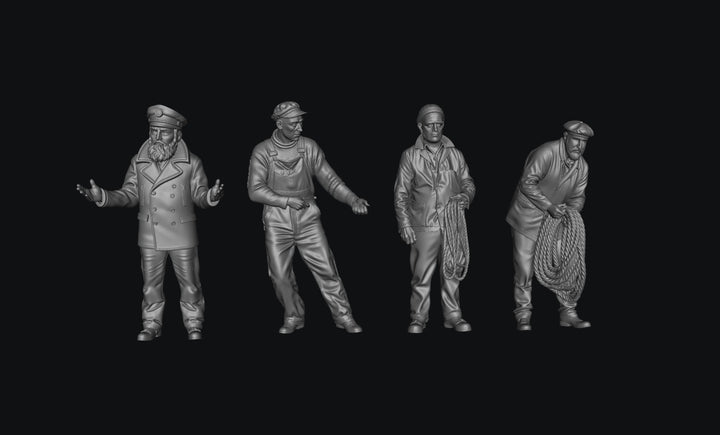SW9244 16mm Fishing-Tug Boat Crew