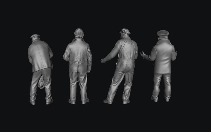 SW9244 16mm Fishing-Tug Boat Crew