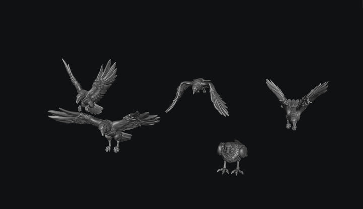 SWB005 Pack of Crows x 5