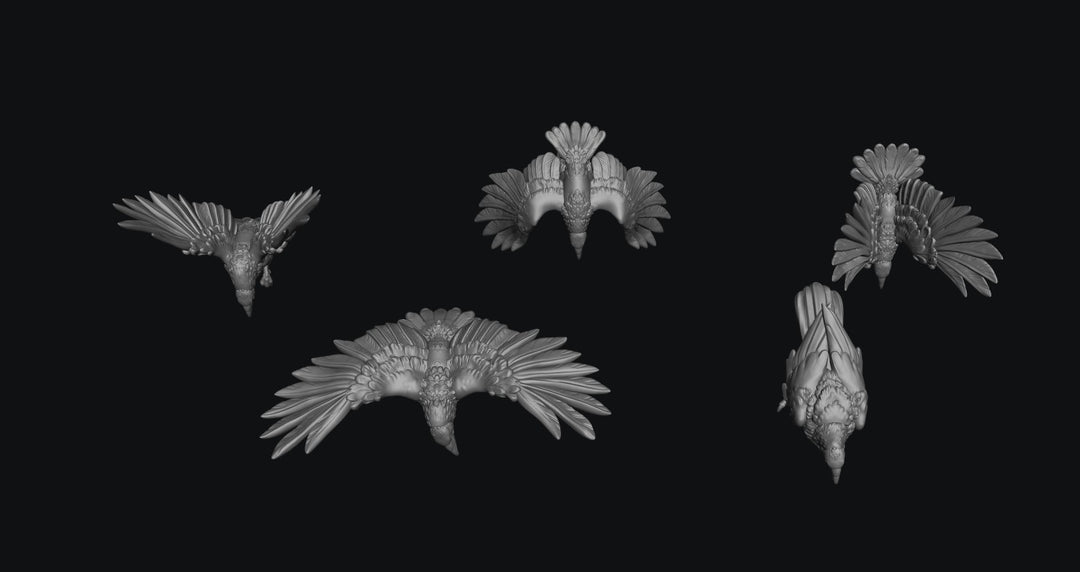 SWB005 Pack of Crows x 5