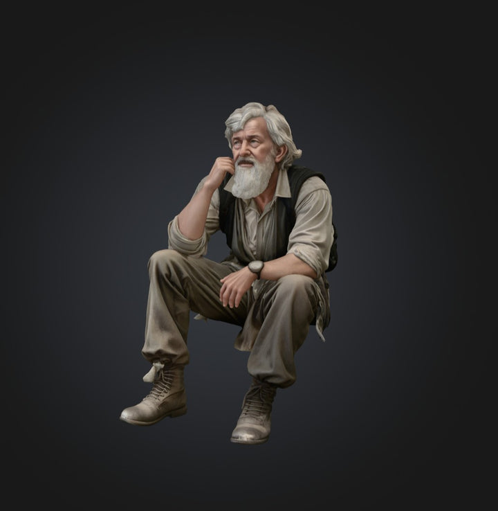 DL9247 Hiking Pensioner Resting Download