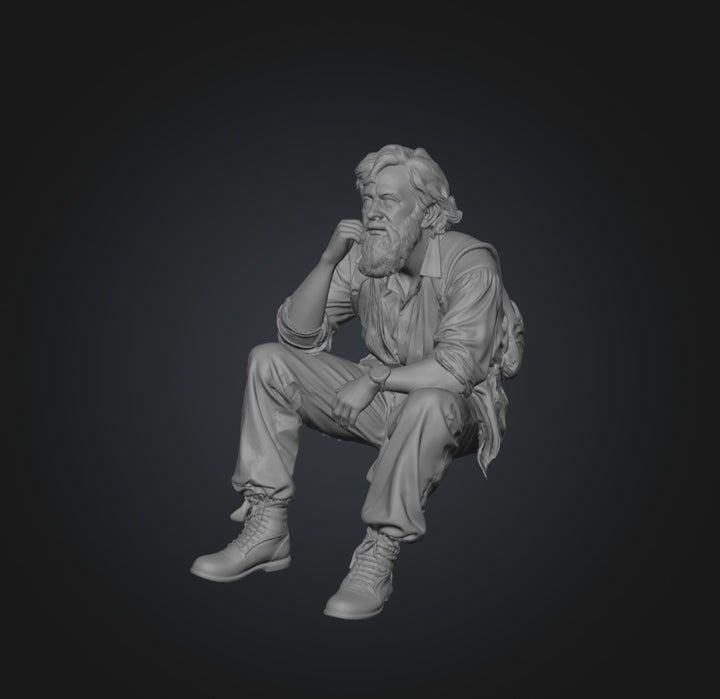 DL9247 Hiking Pensioner Resting Download