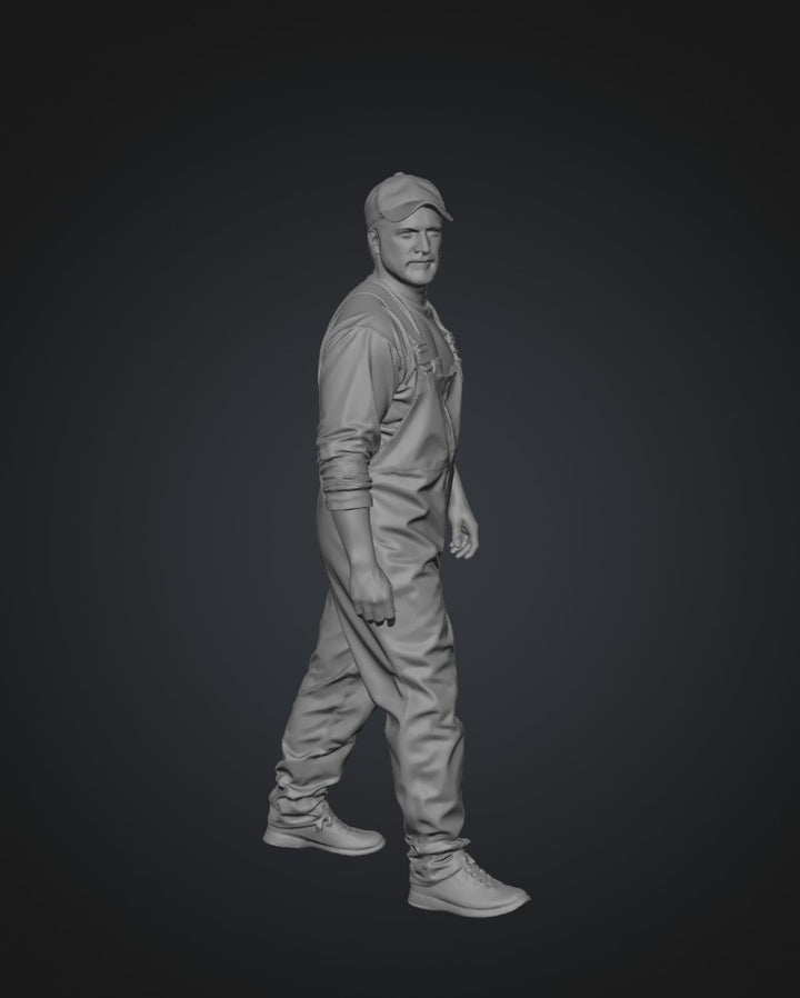 DL9250 Fred the Farmer in Waterproof Bib Download