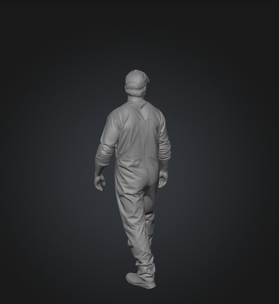 DL9250 Fred the Farmer in Waterproof Bib Download