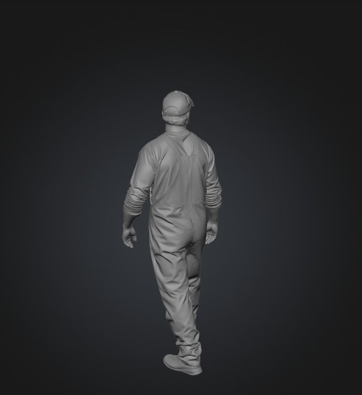 DL9250 Fred the Farmer in Waterproof Bib Download