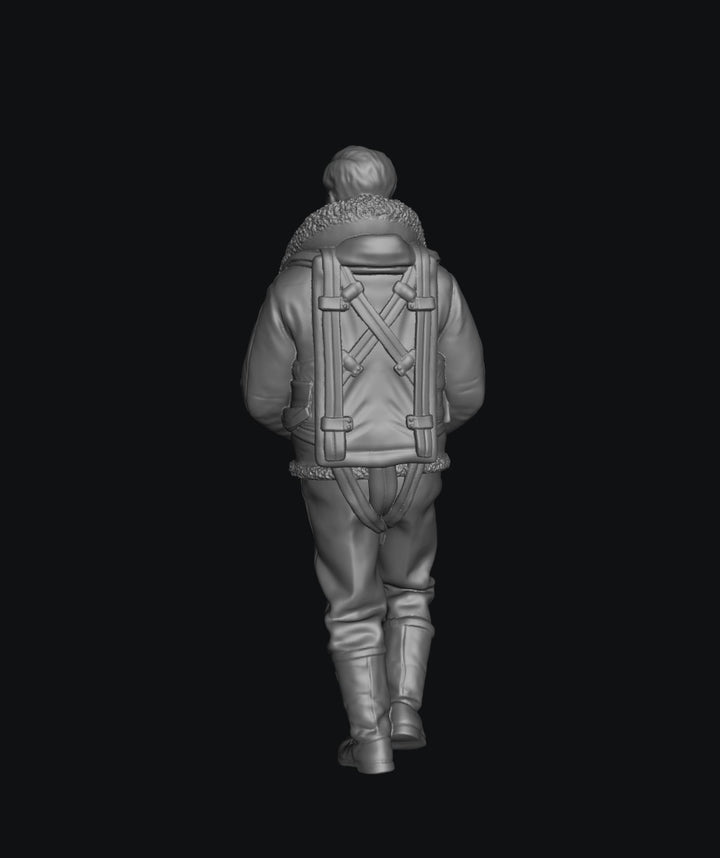 SW9270 WW2 RAF Bomber Aircrew 3 Walking