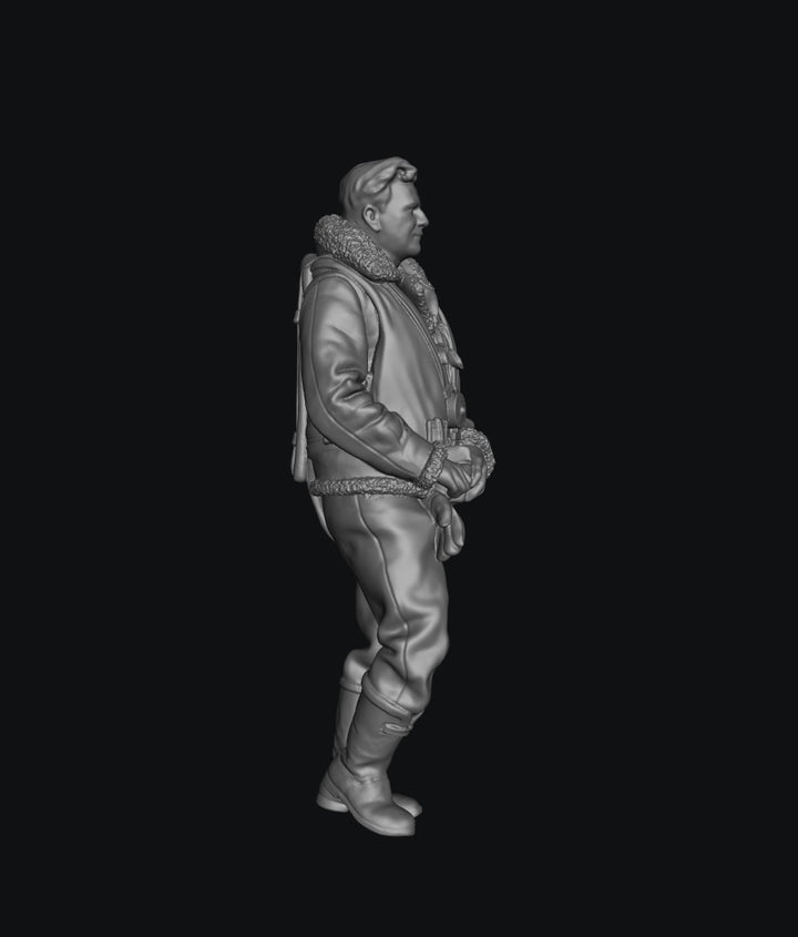 SW9270 WW2 RAF Bomber Aircrew 3 Walking