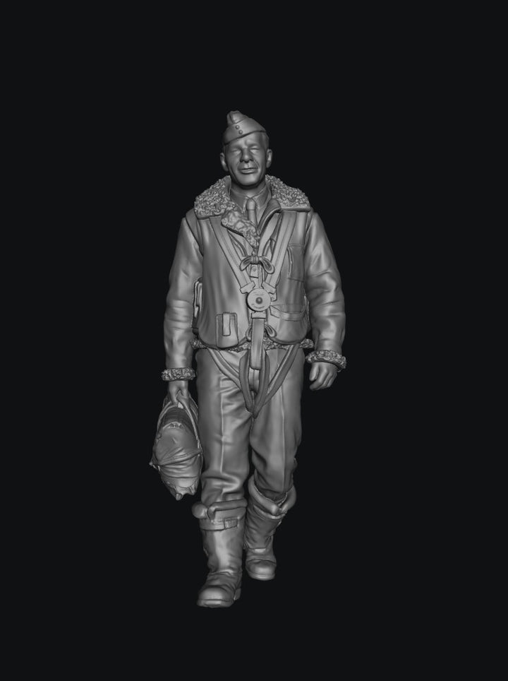 SW9270 WW2 RAF Bomber Aircrew 4 Walking