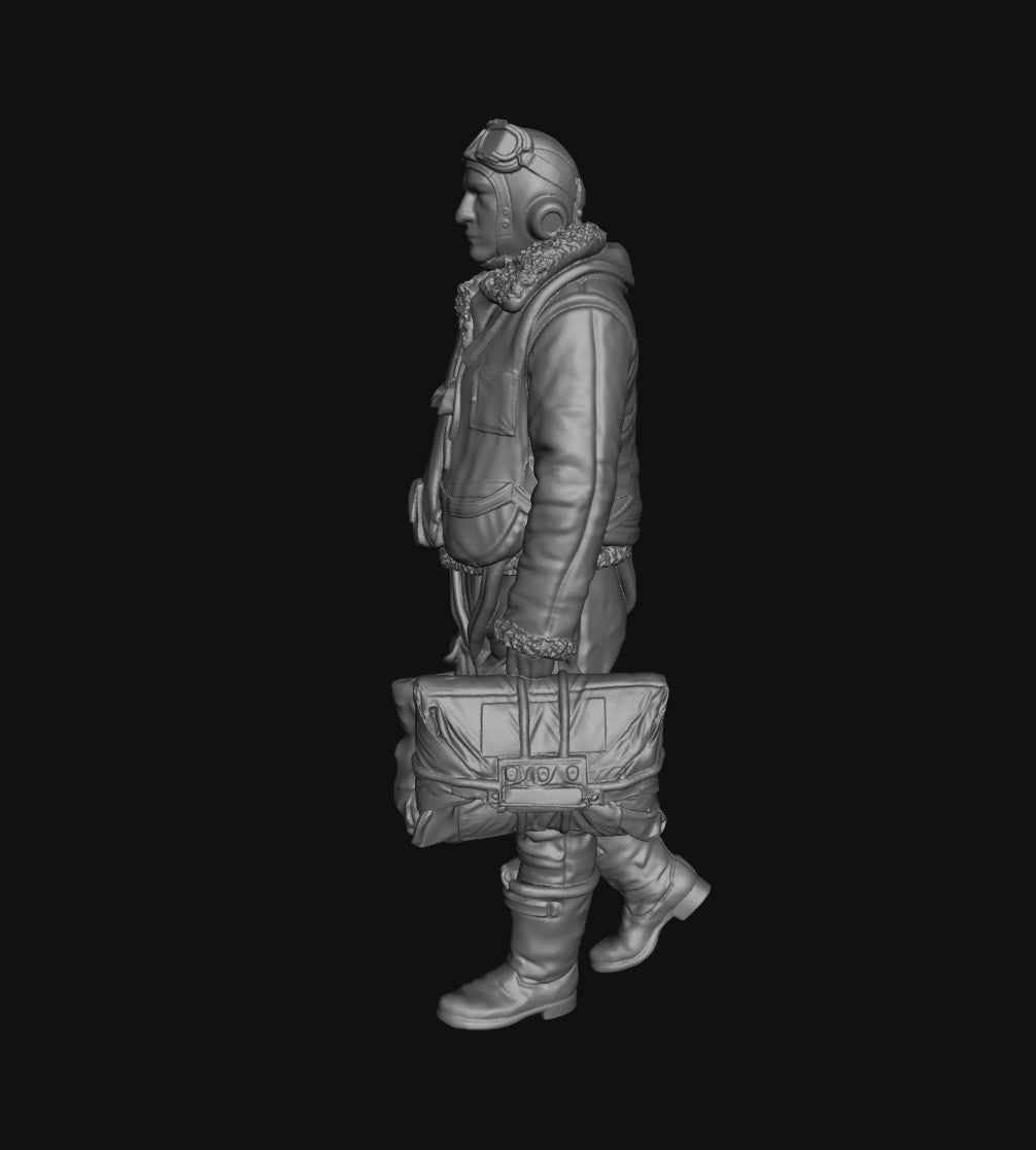 SW9270 WW2 RAF Bomber Aircrew 5 Walking