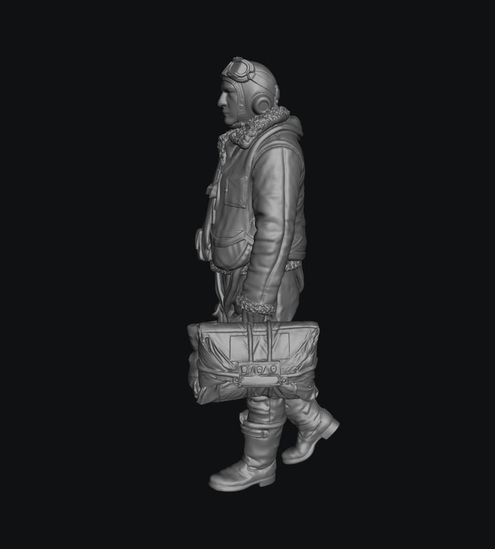 SW9270 WW2 RAF Bomber Aircrew 5 Walking