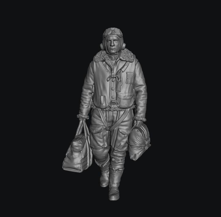SW9270 WW2 RAF Bomber Aircrew 5 Walking