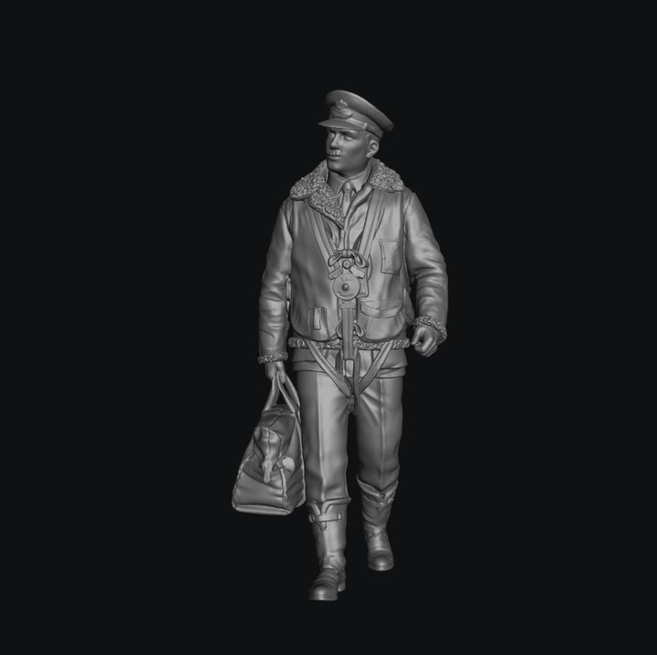 SW9270 WW2 RAF Bomber Aircrew 6 Walking