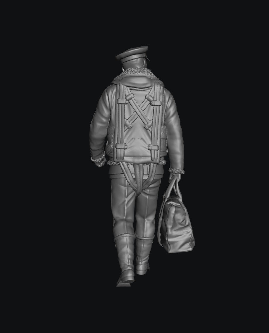 SW9270 WW2 RAF Bomber Aircrew 6 Walking