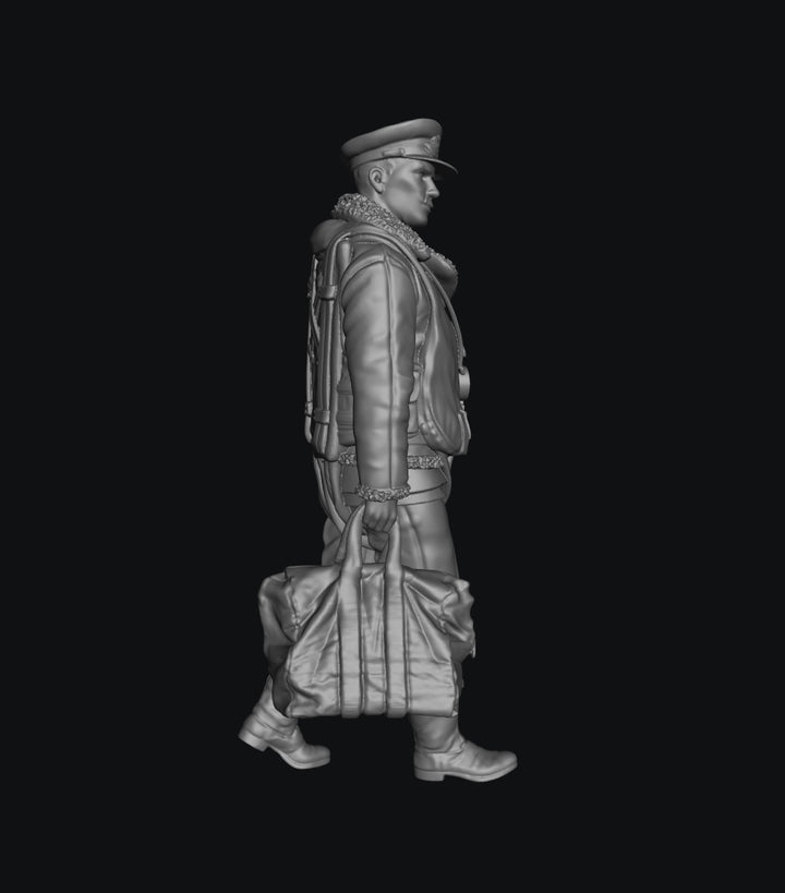 SW9270 WW2 RAF Bomber Aircrew 6 Walking