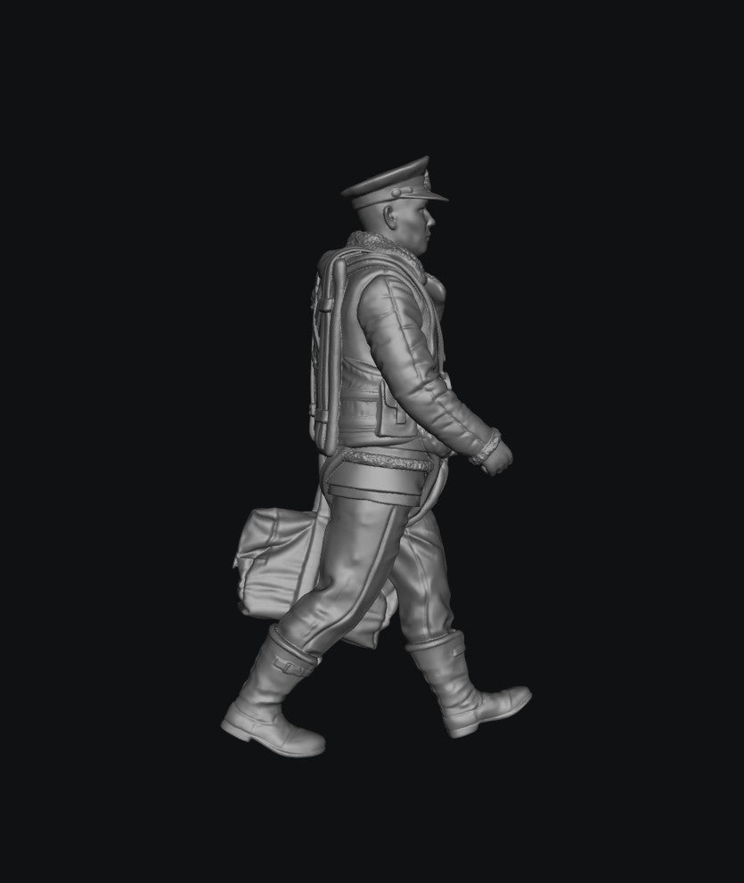 SW9270 WW2 RAF Bomber Aircrew 7 Walking