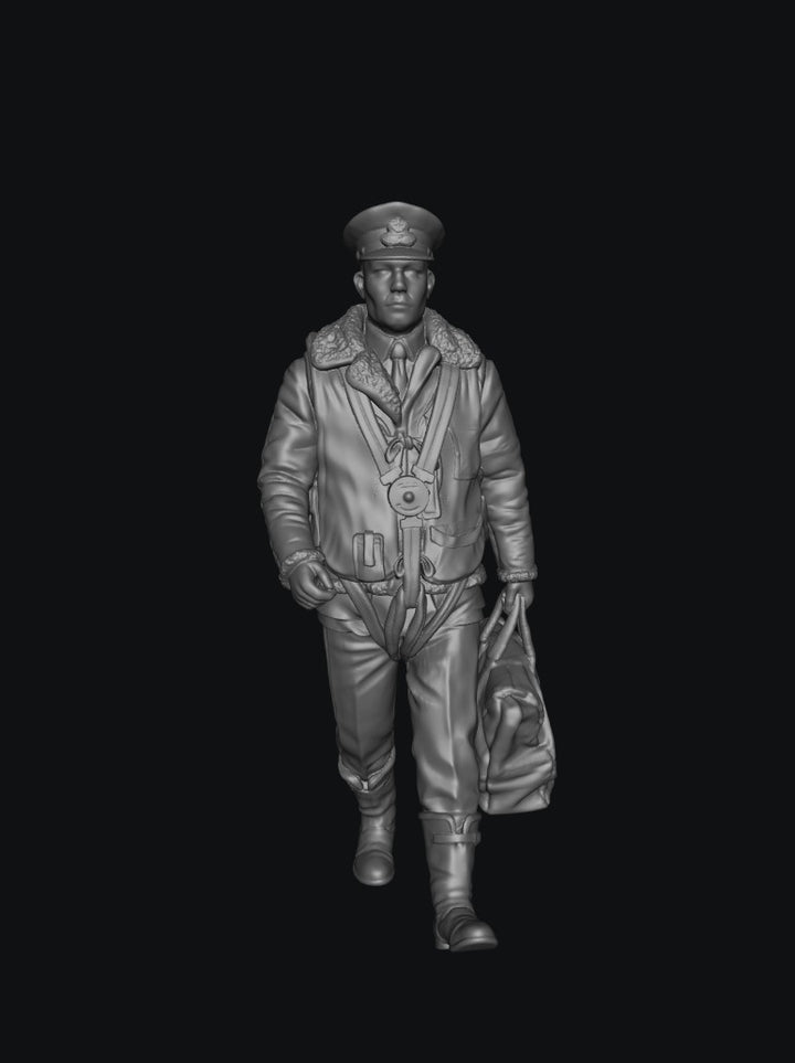 SW9270 WW2 RAF Bomber Aircrew 7 Walking