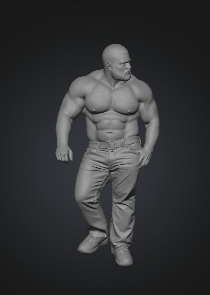 SW9295 Beach Muscle Man