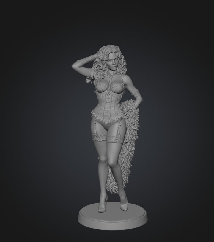 SW9306 Burlesque Girl Cherry