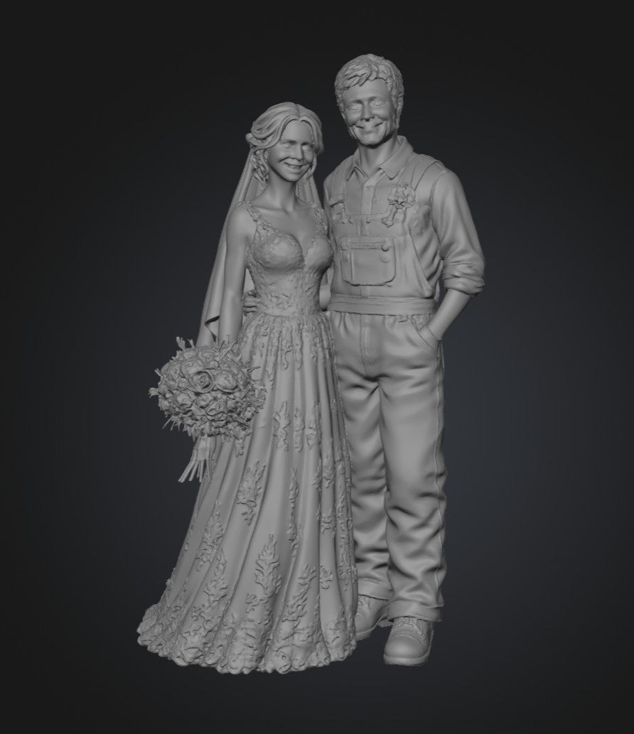 SW5111 Wedding Bride and Farmer