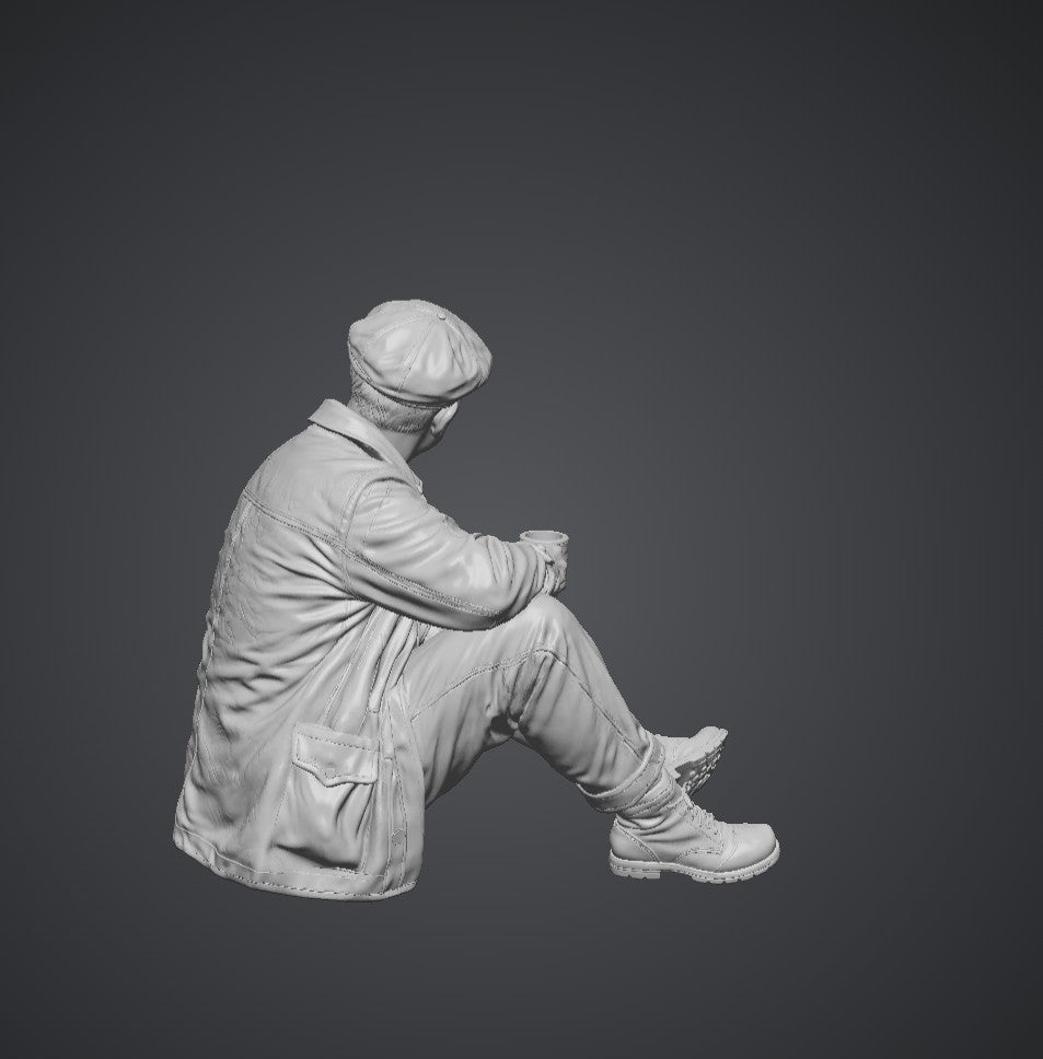 SW3126 2 Farm Hands Sitting