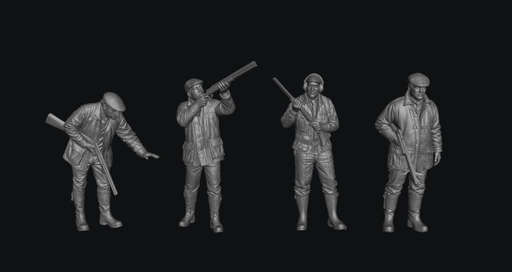 SW9332 Farmers with Shotguns