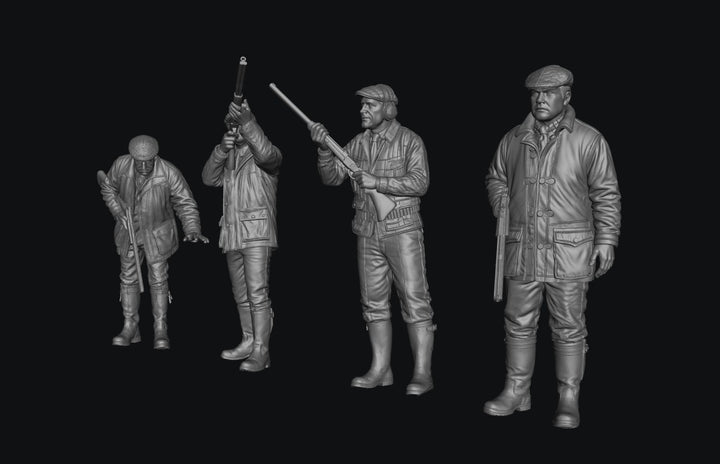SW9332 Farmers with Shotguns