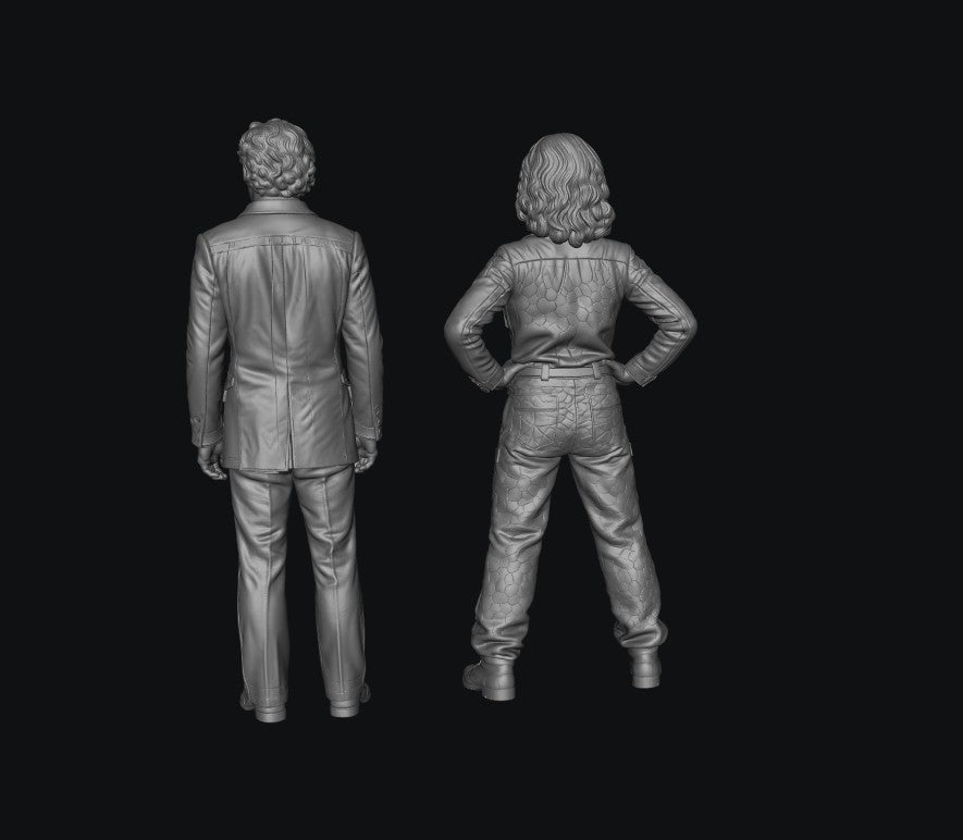 SW9334 DR Who and assistant Sarah Jane Smith