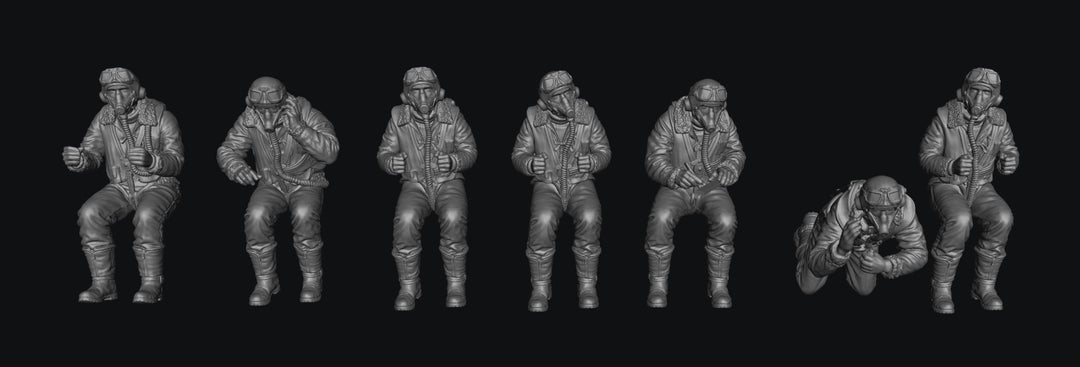 SW2209 WWII RAF Bomber Aircrew Figures