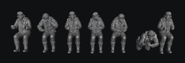 SW2209 WWII RAF Bomber Aircrew Figures