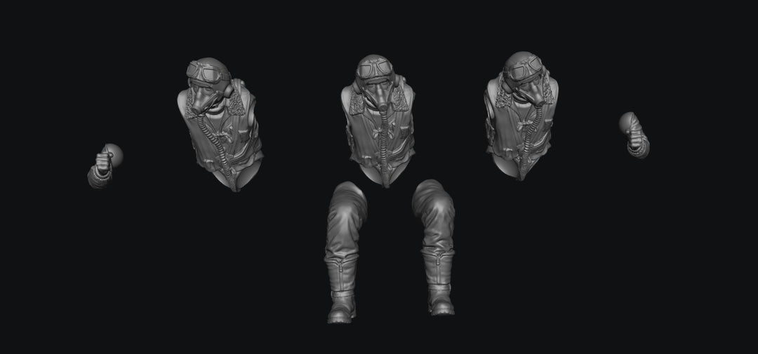 SW2209 WWII RAF Bomber Aircrew Figures