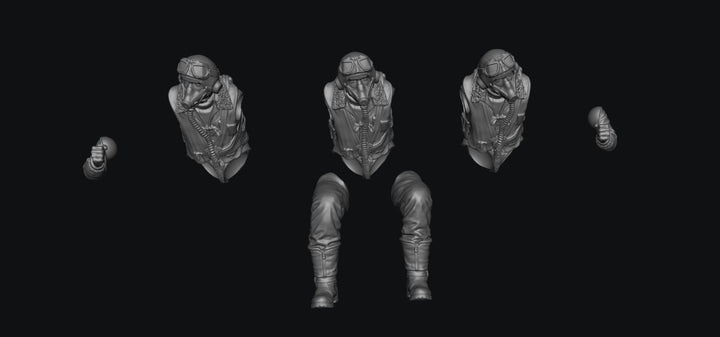 SW2209 WWII RAF Bomber Aircrew Figures