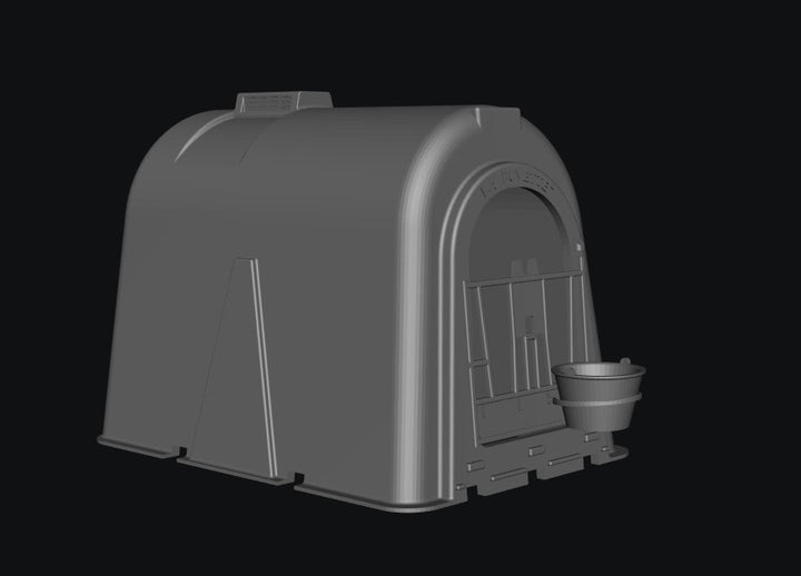 MF002 1:32 Scale Calf Hutch