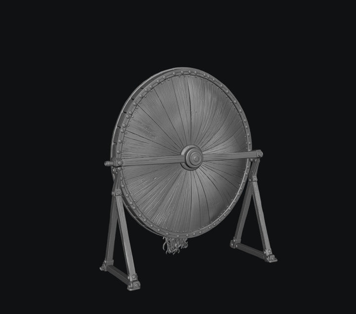 SW9365 Circus Female on knife Throwing Wheel