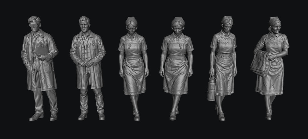 SW9519 Doctors and Nurses