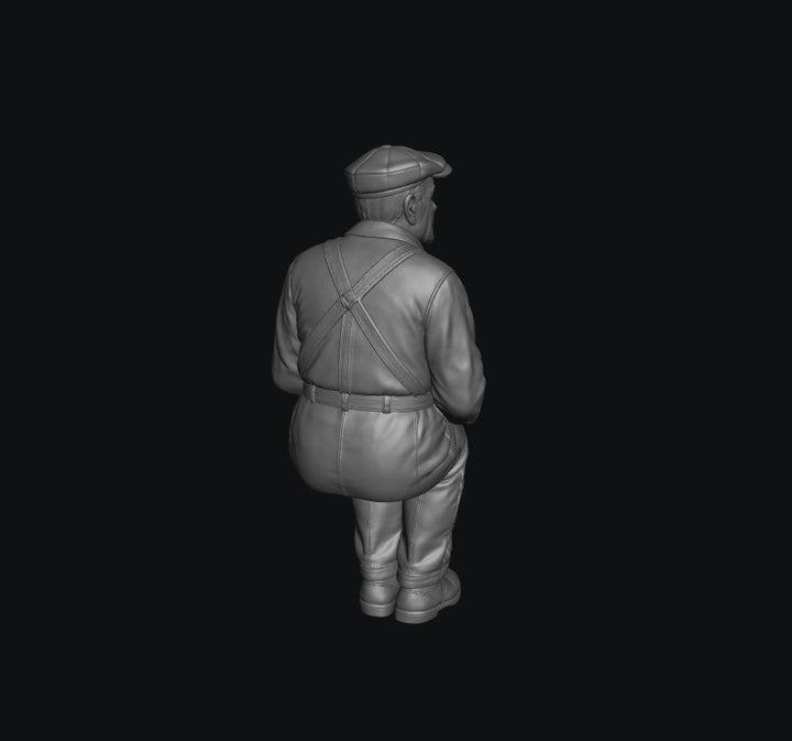 SW9546 Sitting Narrow Gauge Loco Driver