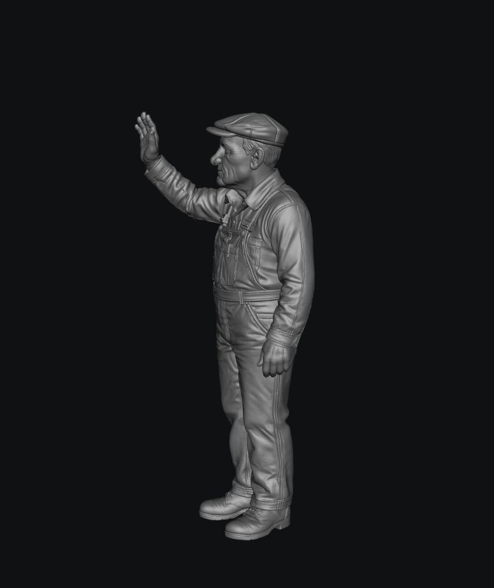 SW9546 Standing Narrow Gauge Loco Driver