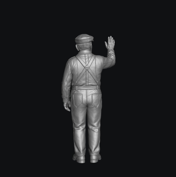 SW9546 Standing Narrow Gauge Loco Driver