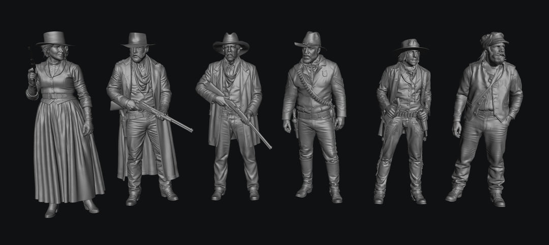 SW1883 1883 Wild West Frontier Figures
