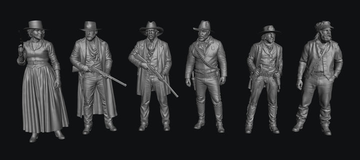 SW1883 1883 Wild West Frontier Figures