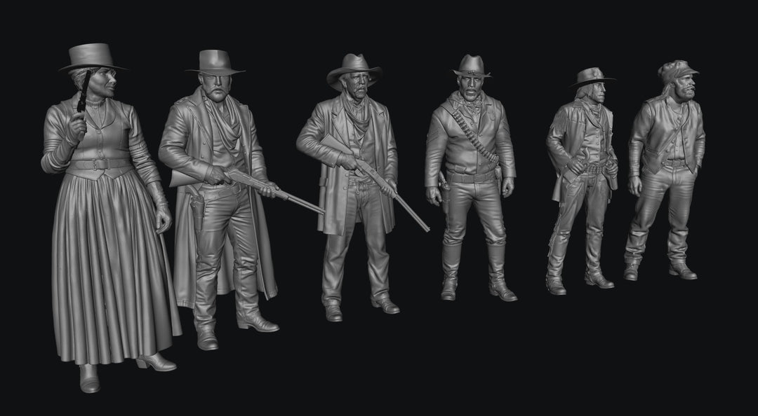 SW1883 1883 Wild West Frontier Figures