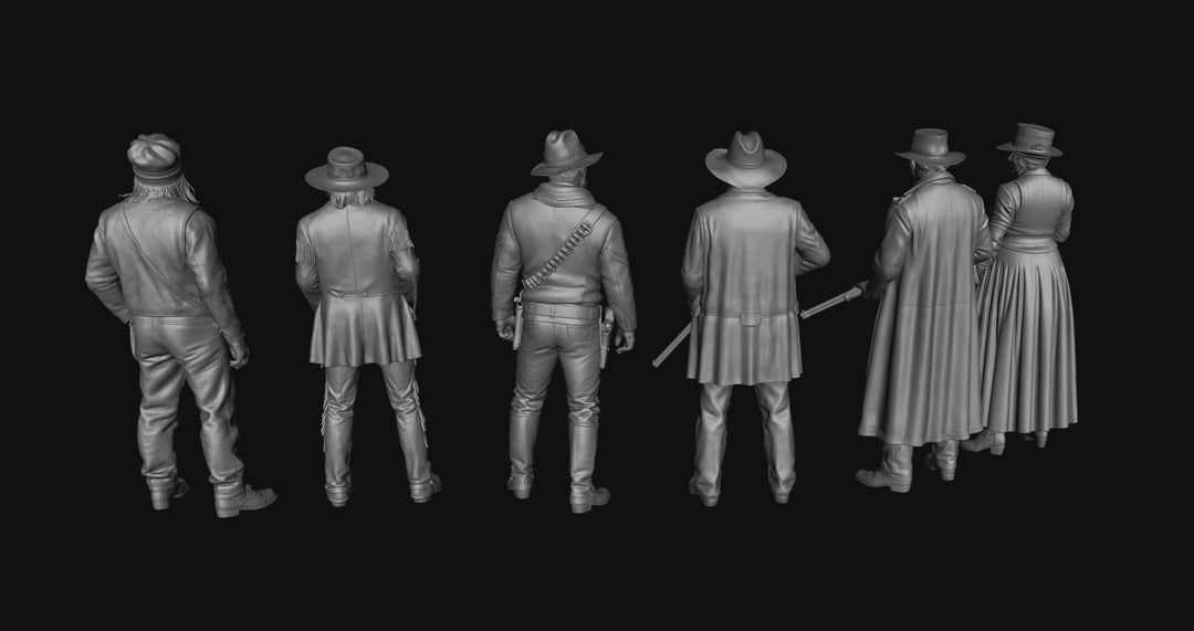 SW1883 1883 Wild West Frontier Figures